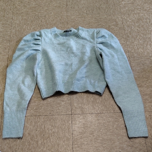 wild fable Sweaters - Wild Fable Light Blue Crew Neck Sweater